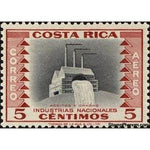 Costa Rica 1954 Refinery of Vegetable Oils and fats-Stamps-Costa Rica-Mint-StampPhenom