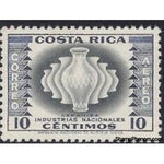 Costa Rica 1956 Pottery-Stamps-Costa Rica-Mint-StampPhenom