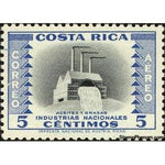 Costa Rica 1956 Refinery of Vegetable Oils and Fats-Stamps-Costa Rica-Mint-StampPhenom