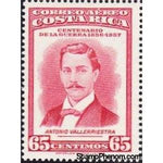 Costa Rica 1957 Antonio Vallerriestra.-Stamps-Costa Rica-Mint-StampPhenom