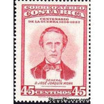 Costa Rica 1957 General Jose Joaquin Mora-Stamps-Costa Rica-Mint-StampPhenom