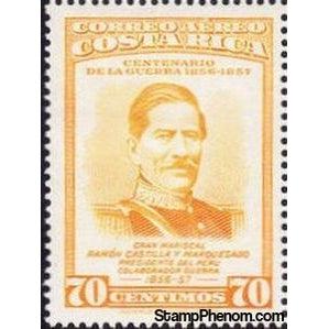 Costa Rica 1957 Ramon Castilla y Marquesado.-Stamps-Costa Rica-Mint-StampPhenom