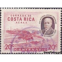 Costa Rica 1959 Mole of Puntarenas-Stamps-Costa Rica-Mint-StampPhenom