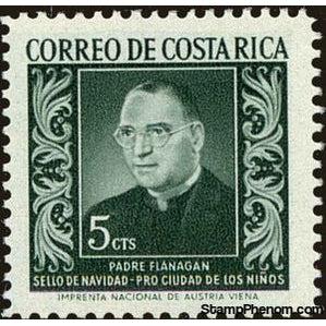 Costa Rica 1959 Pater Flanagan-Stamps-Costa Rica-Mint-StampPhenom