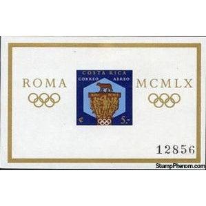 Costa Rica 1960 Olympic Games Rome-Stamps-Costa Rica-Mint-StampPhenom