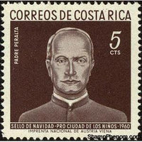 Costa Rica 1960 Pater Peralta-Stamps-Costa Rica-Mint-StampPhenom