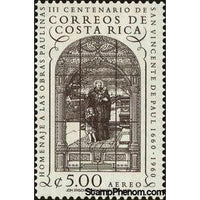 Costa Rica 1960 St Vincent of Paul-Stamps-Costa Rica-Mint-StampPhenom