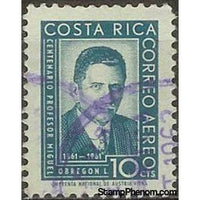 Costa Rica 1961 100th birthday of Miguel Obregón Lizano (1861-1935)-Stamps-Costa Rica-Mint-StampPhenom