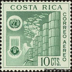 Costa Rica 1961 F.A.O.-Stamps-Costa Rica-Mint-StampPhenom