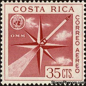 Costa Rica 1961 O.M.M.-Stamps-Costa Rica-Mint-StampPhenom