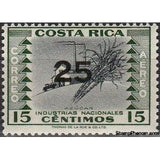 Costa Rica 1962 Sugar surcharged-Stamps-Costa Rica-StampPhenom