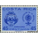 Costa Rica 1963 Fight against Malaria-Stamps-Costa Rica-Mint-StampPhenom