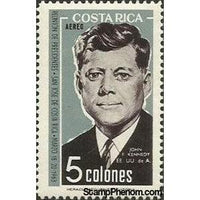 Costa Rica 1963 John F. Kennedy (1917-1963)-Stamps-Costa Rica-Mint-StampPhenom