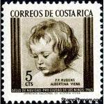 Costa Rica 1963 "Son Nicolas", P. P. Rubens-Stamps-Costa Rica-Mint-StampPhenom