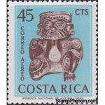 Costa Rica 1963 Squatting Kazike-Stamps-Costa Rica-Mint-StampPhenom