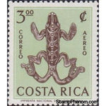 Costa Rica 1964 Alligator-Stamps-Costa Rica-Mint-StampPhenom