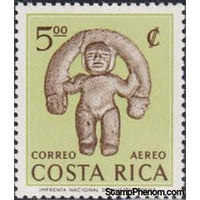 Costa Rica 1964 Fertility God-Stamps-Costa Rica-Mint-StampPhenom