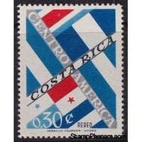 Costa Rica 1964 Flags of Central American States-Stamps-Costa Rica-Mint-StampPhenom