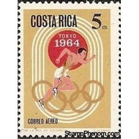 Costa Rica 1965 Athletics-Stamps-Costa Rica-Mint-StampPhenom