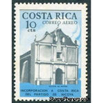 Costa Rica 1965 Church of Nicoya-Stamps-Costa Rica-Mint-StampPhenom