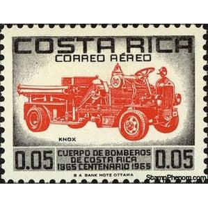 Costa Rica 1966 Fire Engine “Knox”-Stamps-Costa Rica-Mint-StampPhenom