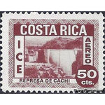 Costa Rica 1967 Cachi Dam-Stamps-Costa Rica-Mint-StampPhenom