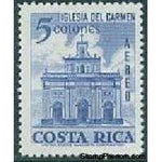 Costa Rica 1967 Carmelite Church-Stamps-Costa Rica-Mint-StampPhenom