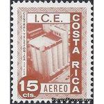 Costa Rica 1967 Central Telephone Exchange, San Jose-Stamps-Costa Rica-Mint-StampPhenom