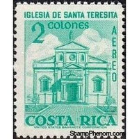 Costa Rica 1967 Church of St. Teresita-Stamps-Costa Rica-Mint-StampPhenom