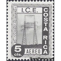 Costa Rica 1967 Electric Pylons-Stamps-Costa Rica-Mint-StampPhenom