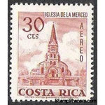 Costa Rica 1967 Mercy Church-Stamps-Costa Rica-Mint-StampPhenom