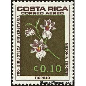 Costa Rica 1967 Miltonia endresii-Stamps-Costa Rica-Mint-StampPhenom