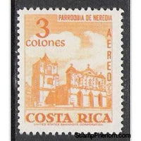 Costa Rica 1967 Parish Church, Heredia-Stamps-Costa Rica-Mint-StampPhenom