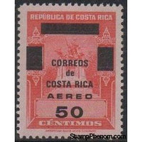 Costa Rica 1967 Revenue Stamps overprinted "CORREOS DE COSTA RICA AEREO"-Stamps-Costa Rica-Mint-StampPhenom