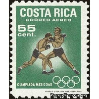 Costa Rica 1969 Boxing-Stamps-Costa Rica-Mint-StampPhenom