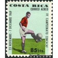 Costa Rica 1969 Player-Stamps-Costa Rica-Mint-StampPhenom