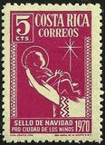 Costa Rica 1970 Child-Stamps-Costa Rica-Mint-StampPhenom