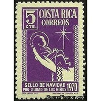 Costa Rica 1970 Child-Stamps-Costa Rica-Mint-StampPhenom