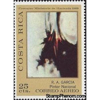 Costa Rica 1970 Irazu, by Rafael A. García-Stamps-Costa Rica-Mint-StampPhenom