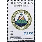 Costa Rica 1971 Costa Rica Coat of Arms-Stamps-Costa Rica-Mint-StampPhenom