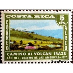 Costa Rica 1972 Camino Al Volcan Irazu-Stamps-Costa Rica-Mint-StampPhenom