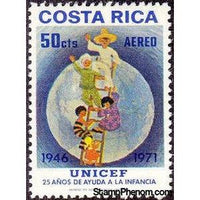 Costa Rica 1972 Children-Stamps-Costa Rica-Mint-StampPhenom