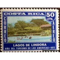 Costa Rica 1972 Lindora Lakes-Stamps-Costa Rica-Mint-StampPhenom