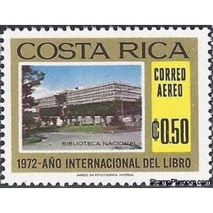 Costa Rica 1972 National Library-Stamps-Costa Rica-Mint-StampPhenom