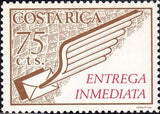 Costa Rica 1972 Winged Letter-Stamps-Costa Rica-Mint-StampPhenom