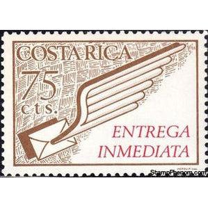 Costa Rica 1972 Winged Letter-Stamps-Costa Rica-Mint-StampPhenom