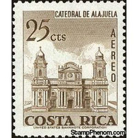 Costa Rica 1973 Cathedral of Alajuela-Stamps-Costa Rica-Mint-StampPhenom