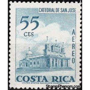 Costa Rica 1973 Cathedral of San Jose-Stamps-Costa Rica-Mint-StampPhenom