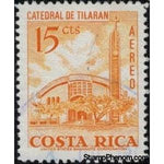 Costa Rica 1973 Cathedral of Tilarán-Stamps-Costa Rica-Mint-StampPhenom