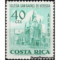 Costa Rica 1973 Church of St. Raphael, Heredia-Stamps-Costa Rica-Mint-StampPhenom